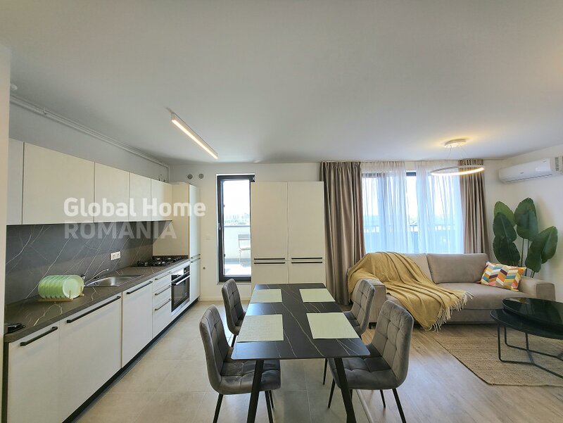 Pipera 3 Rooms Penthouse + Terrace 16SQM + Parking H Pipera Lake - Porsche Nord  New